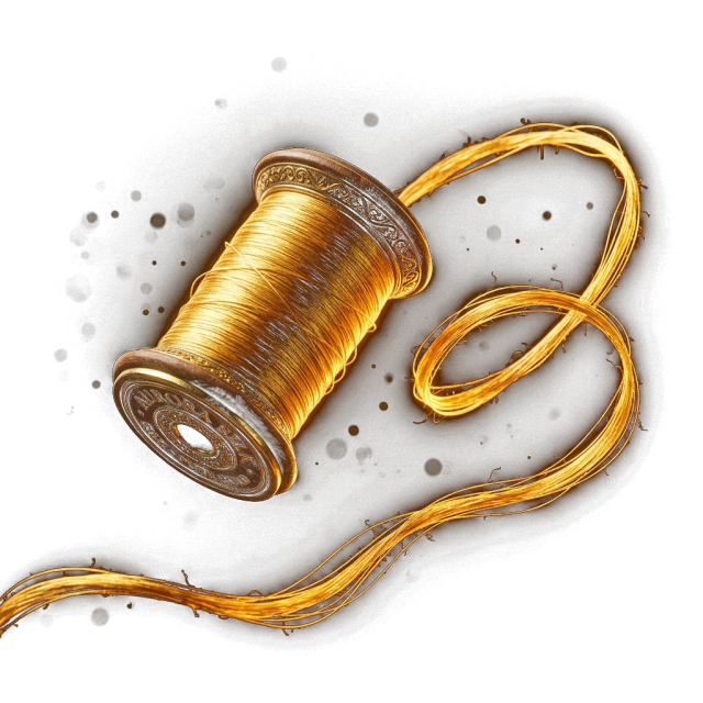 Golden Uzi Silk Spool